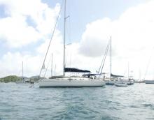 Poncin Yachts Harmony 42 : At mooring in Martinique